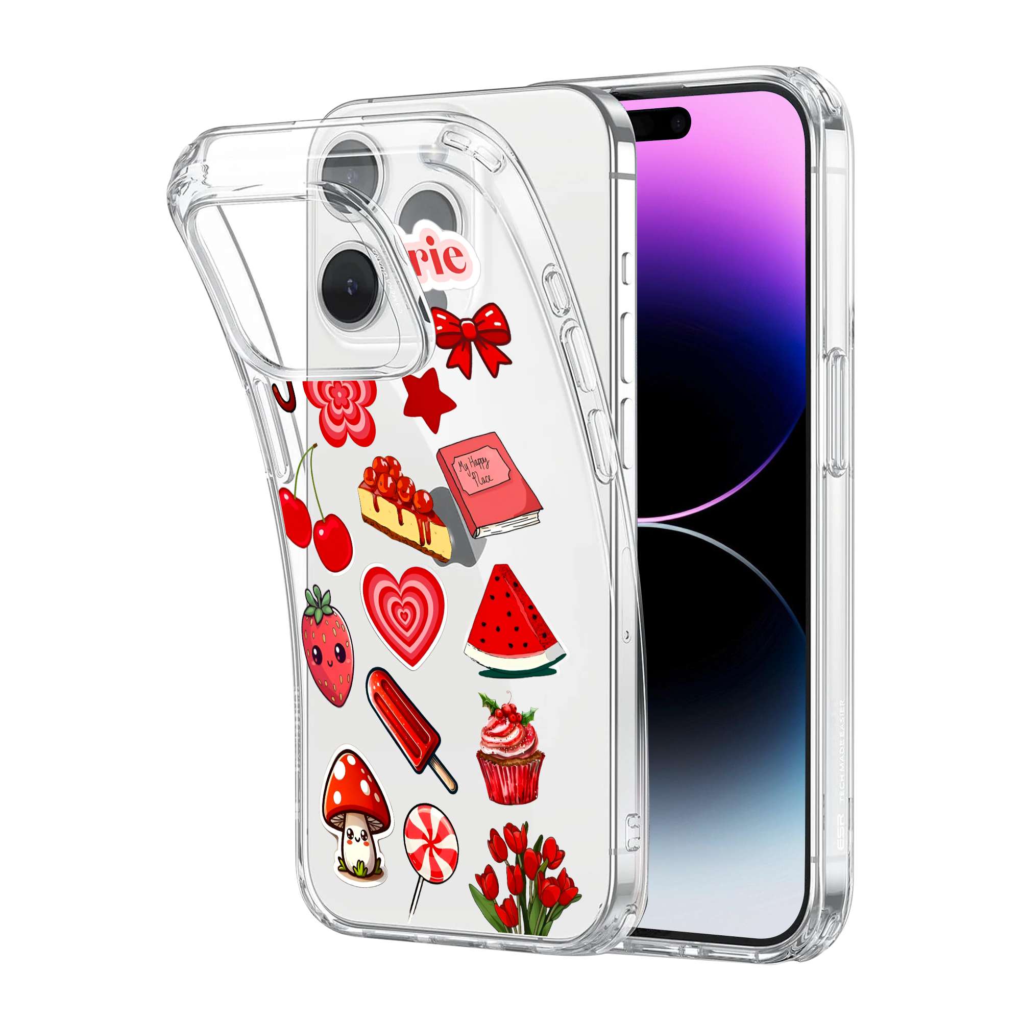 Cherie Sticker Set Clear Case - Image 2