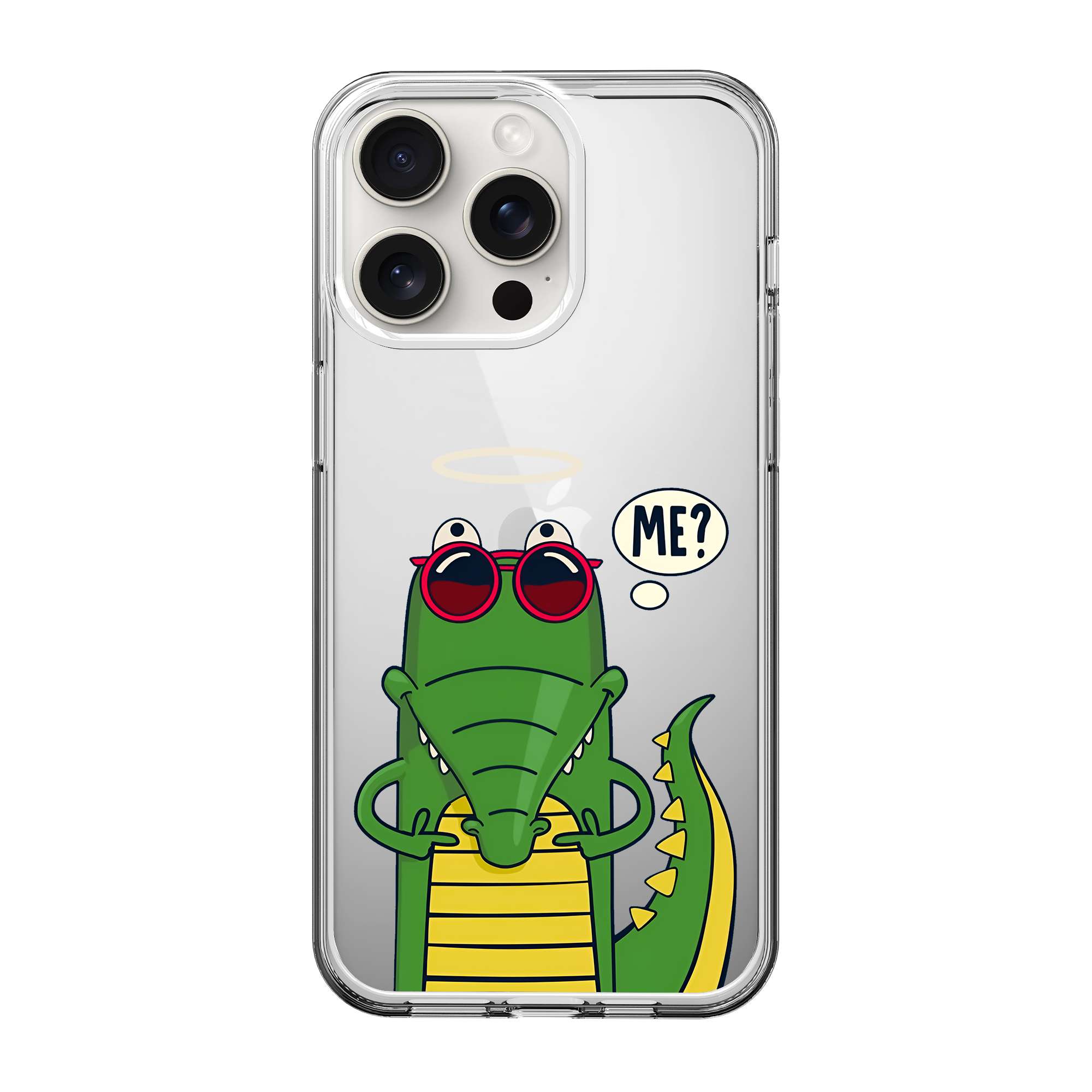 Angel Crocodile Clear Case