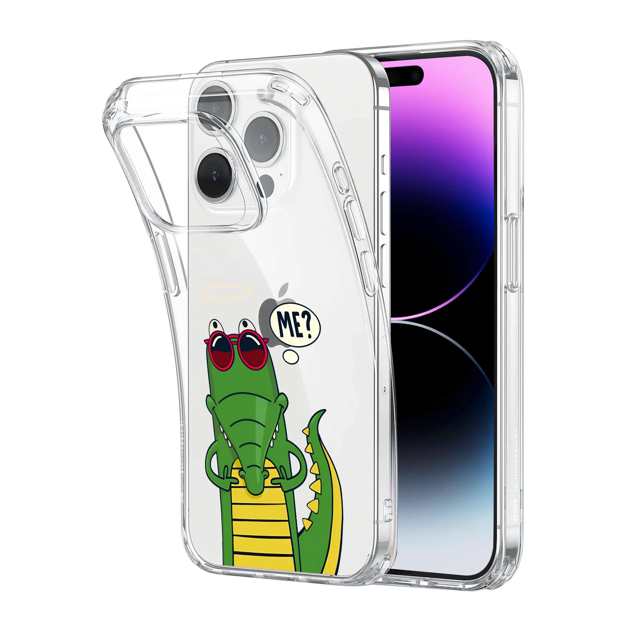 Angel Crocodile Clear Case - Image 2