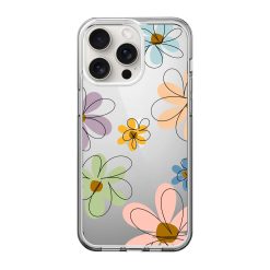 Abstract Flower Clear Case