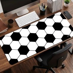 Soccer Ball Texture Desk Mat