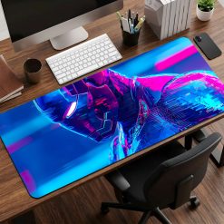 Cyber Iron Man Desk Mat