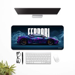 Colorful Ferrari Desk Mat