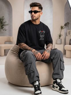 My Partner Custom Black T-Shirt