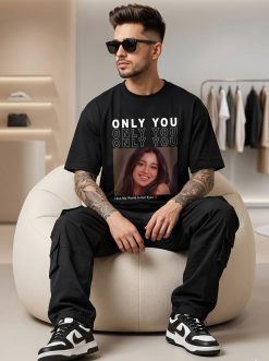 Only You Custom Black T-Shirt