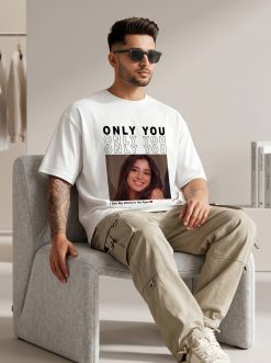 Only You Custom White T-Shirt