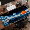 Astronaut Camping Desk Mat
