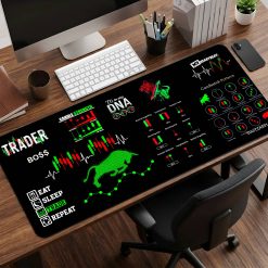 Stock Market Desk Mat