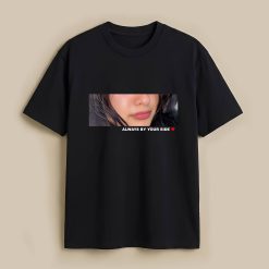 Always Your Side Custom Black T-Shirt