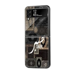 Infinite Sabr Samsung Z Flip Glass Case