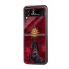 Horse Silhouette Samsung Z Flip Glass Case