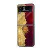 Golden Sun Samsung Z Flip Glass Case