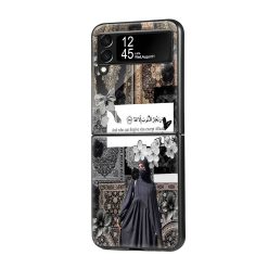 Forgiveness Noir Samsung Z Flip Glass Case