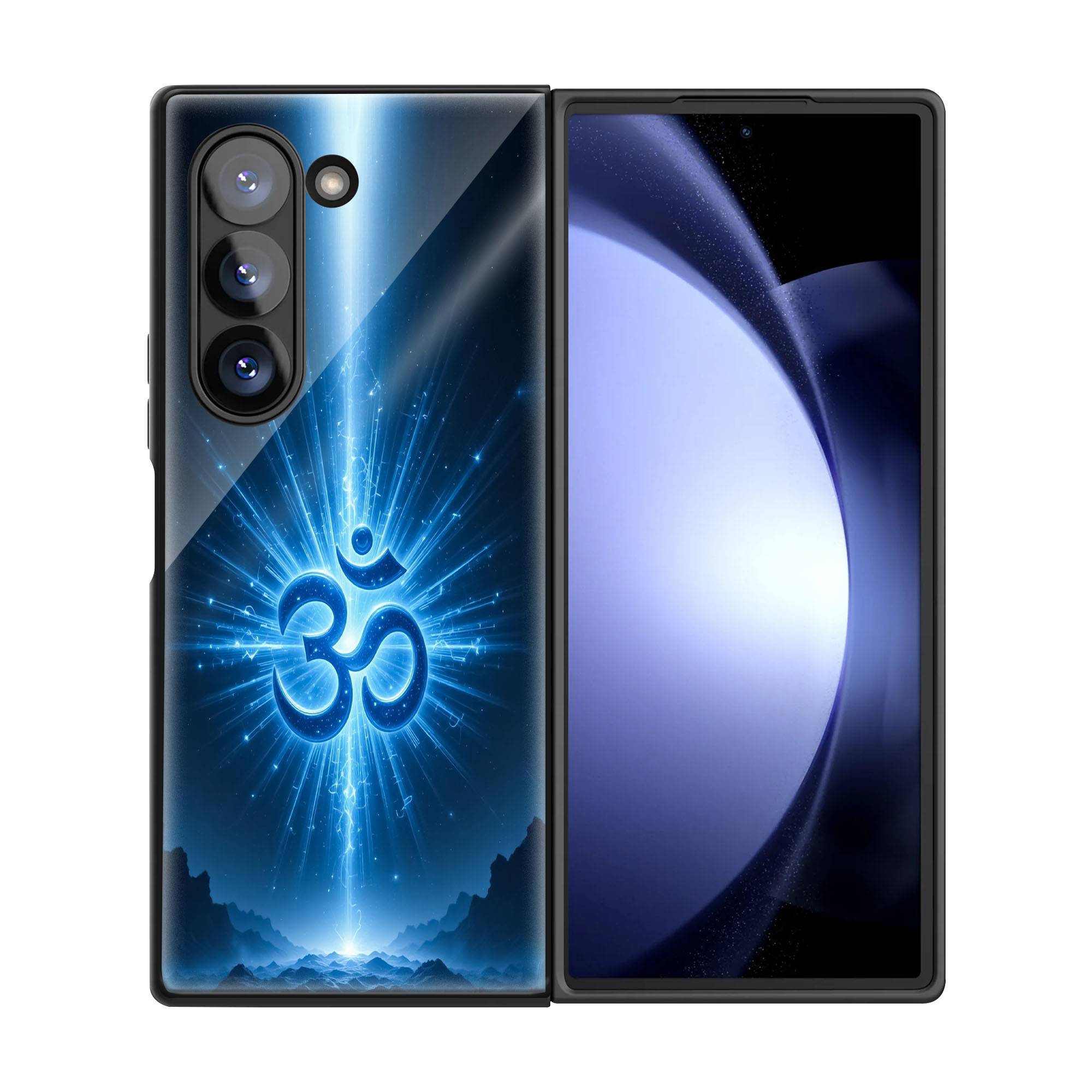 Cosmic Om Samsung Z Fold Glass Case - Image 3