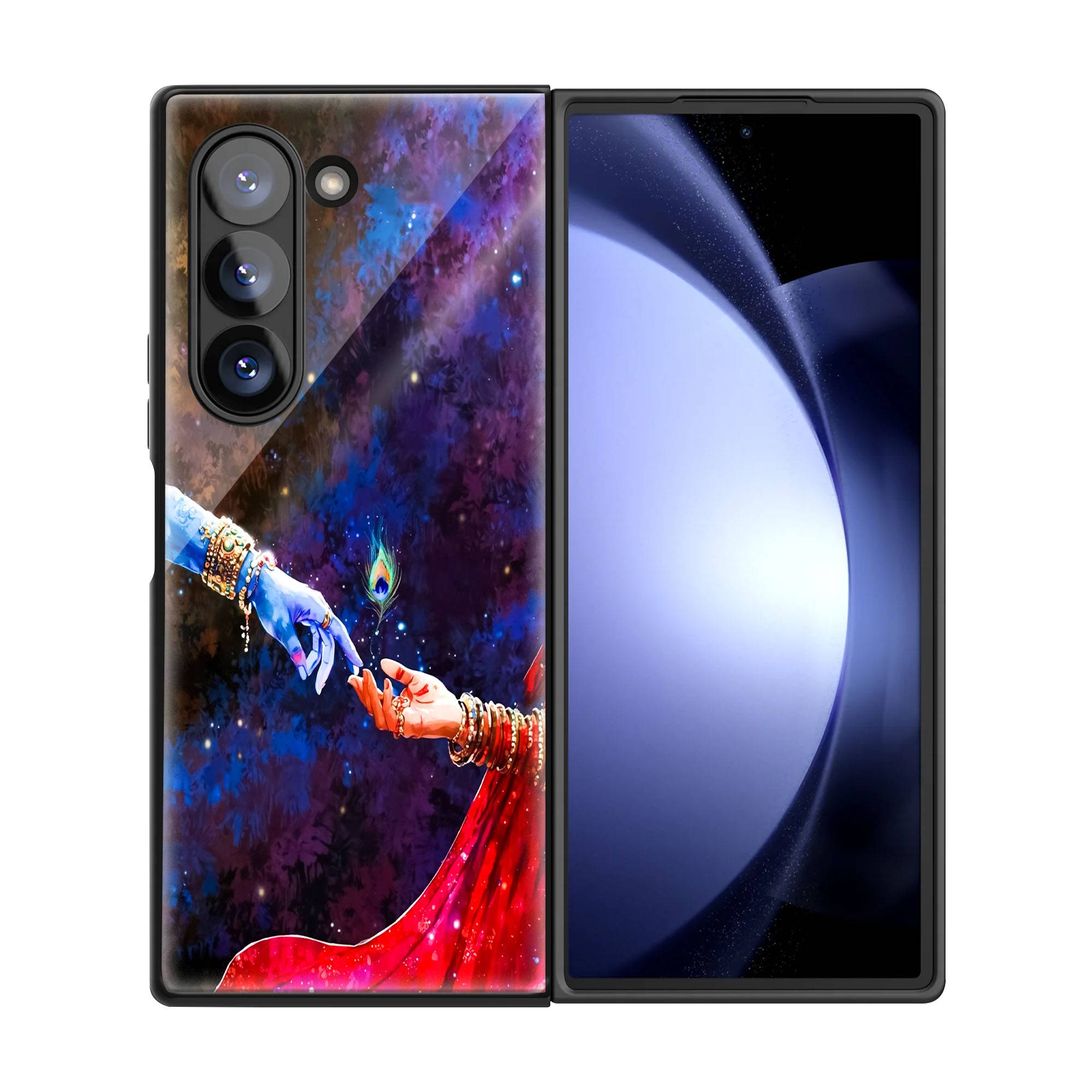 Cosmic Connection Samsung Z Fold Glass Case - Image 3