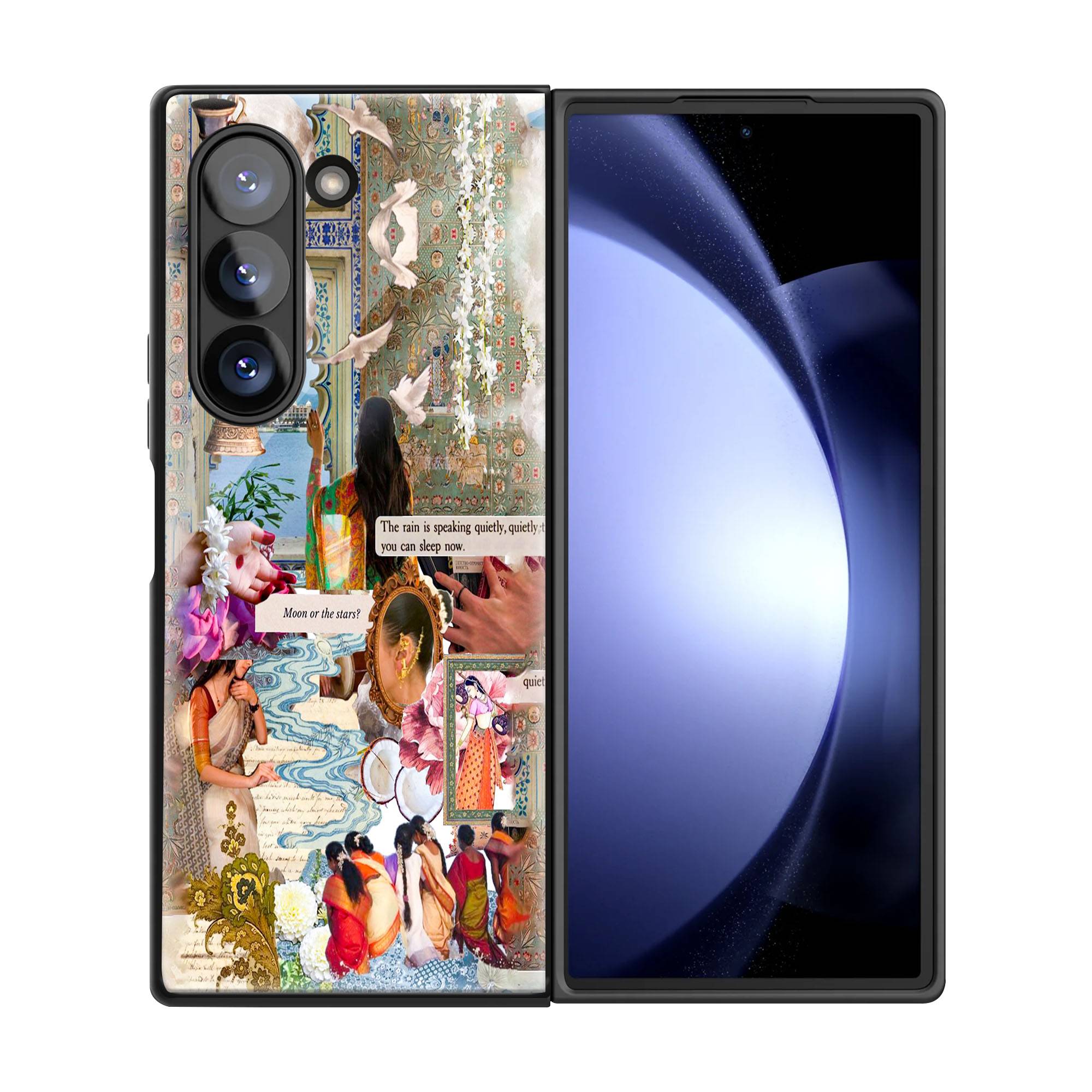 Indian Aesthetic Samsung Z Fold Glass Case - Image 3