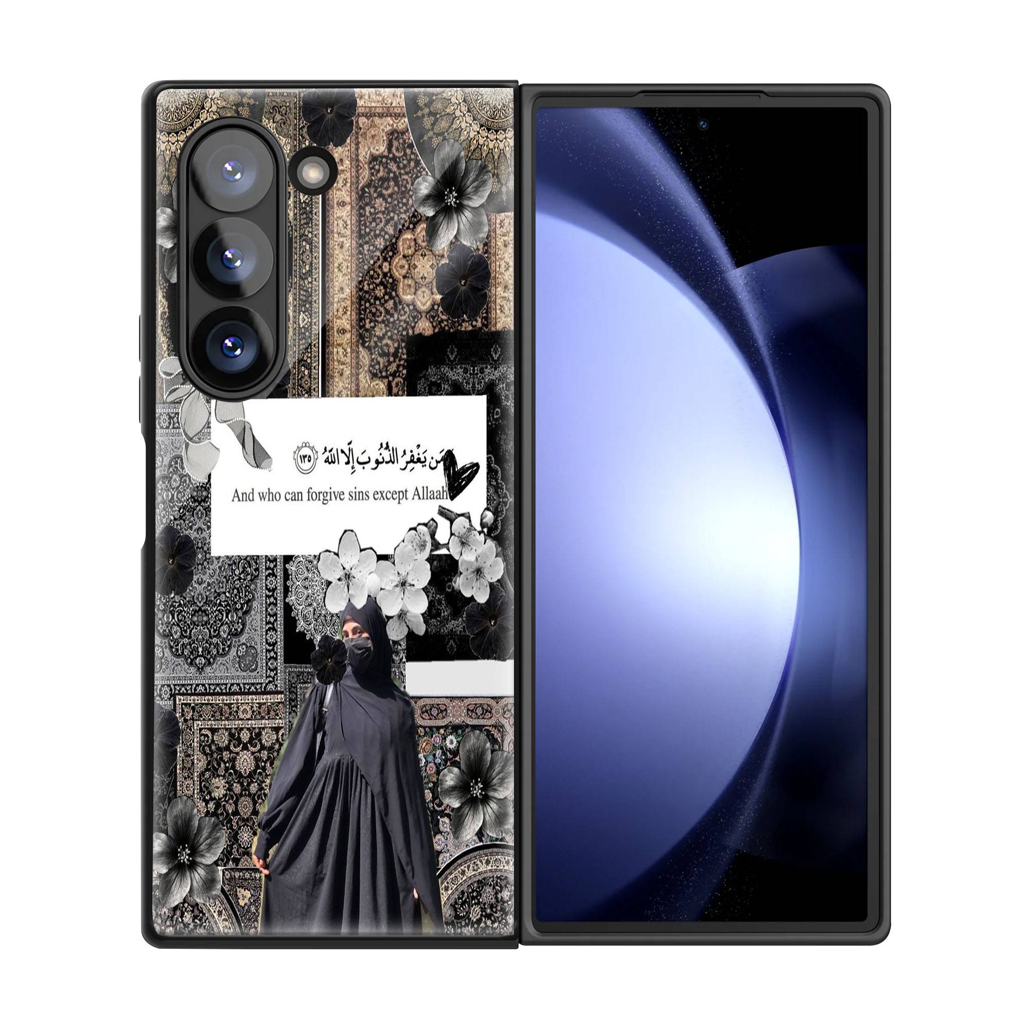 Forgiveness Noir Samsung Z Fold Glass Case - Image 3