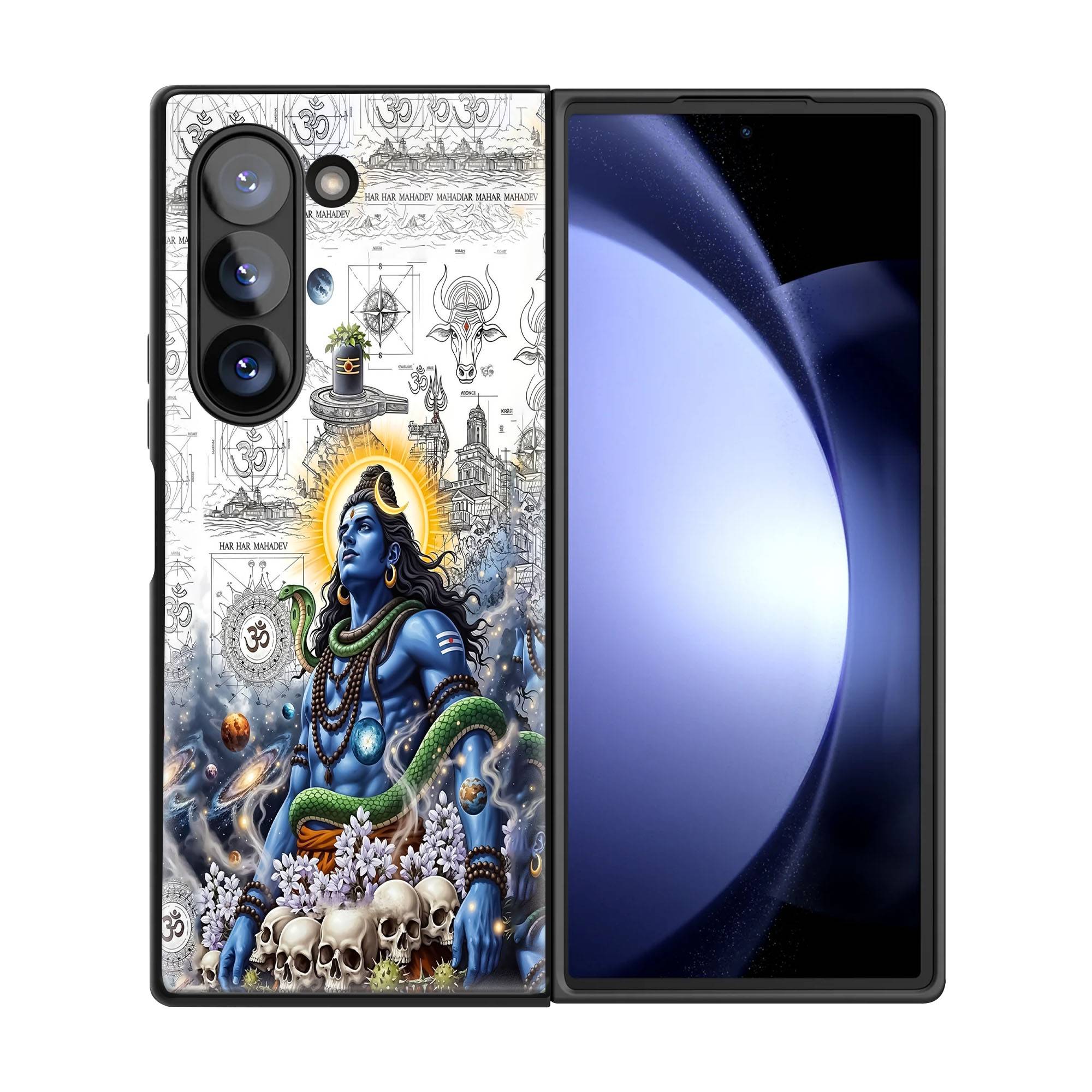 Mahadev’s Universe Samsung Z Fold Glass Case - Image 3