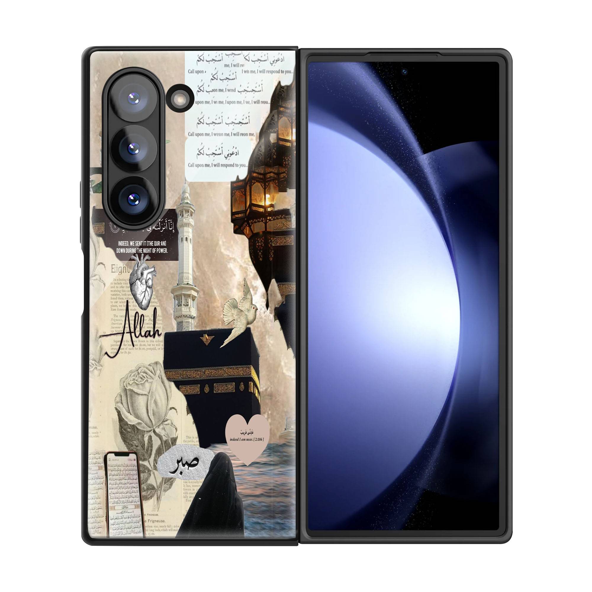 Night Of Power Samsung Z Fold Glass Case - Image 3