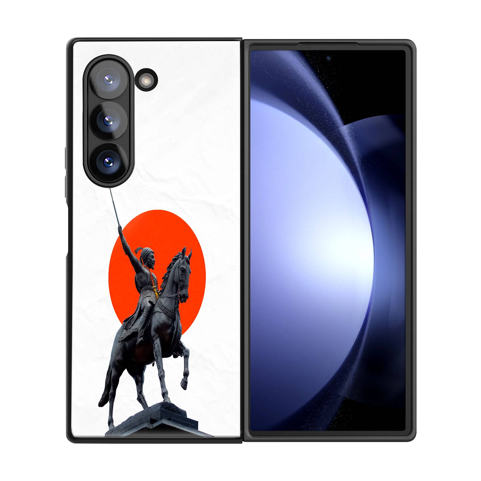 Minimalist Warrior Samsung Z Fold Glass Case - Image 3