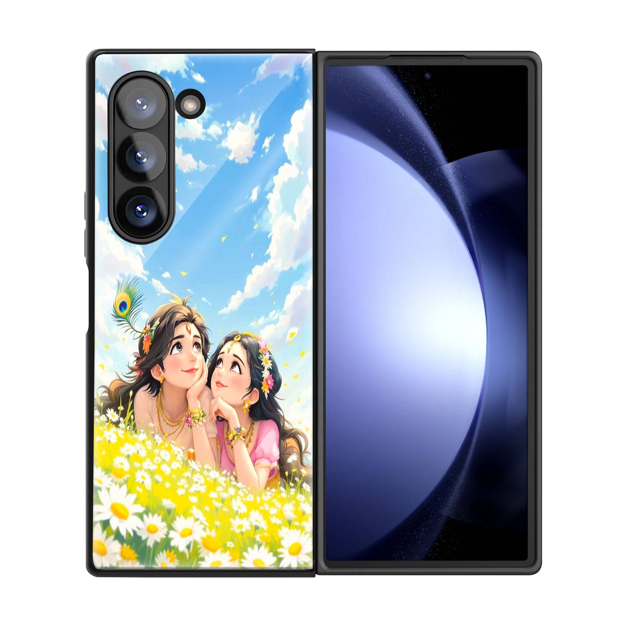 Meadow Dream Samsung Z Fold Glass Case - Image 3