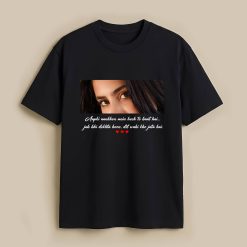 Unspoken Words Custom Black T-Shirt