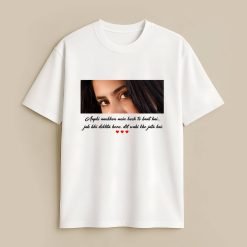 Unspoken Words Custom White T-Shirt