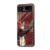 Domestic Cat Rug Samsung Z Flip Glass Case