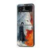 Direwolf Samsung Z Flip Glass Case