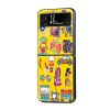 Desi Sticker Art Samsung Z Flip Glass Case