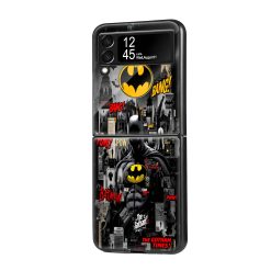 Batman Comic Book Samsung Z Flip Glass Case