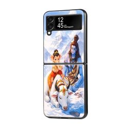 Bal Ganesha Samsung Z Flip Glass Case