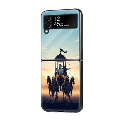 Arjuna’s Resolve Samsung Z Flip Glass Case
