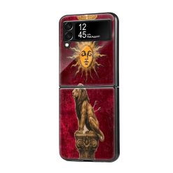 Ancient Persian Samsung Z Flip Glass Case