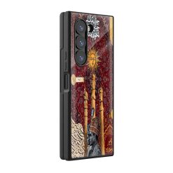 Royal Portraits Samsung Z Fold Glass Case