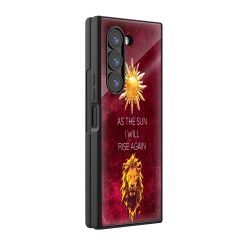 Rise Again Samsung Z Fold Glass Case