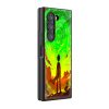 Rick and Morty Samsung Z Fold Glass Case