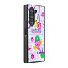 Retro 90s Sticker Samsung Z Fold Glass Case