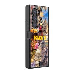 Kolkata Aesthetic Samsung Z Fold Glass Case