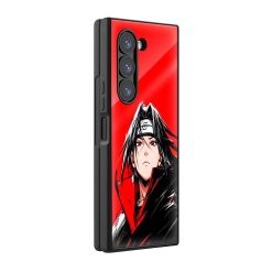 Itachi Uchiha Samsung Z Fold Glass Case