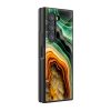 Green Marble Abstract Samsung Z Fold Glass Case