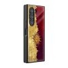 Golden Sun Samsung Z Fold Glass Case