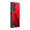 Friesian Red Horse Samsung Z Fold Glass Case