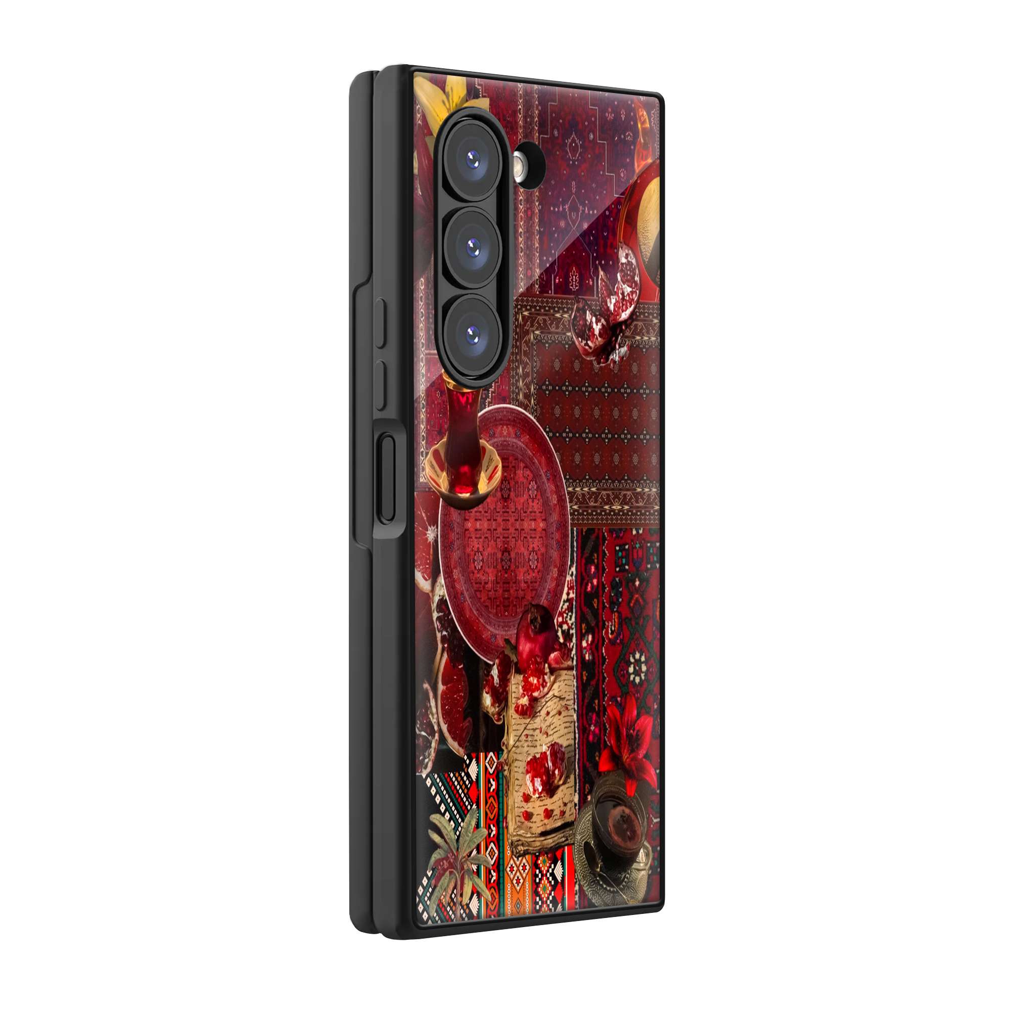 Date Palm Samsung Z Fold Glass Case