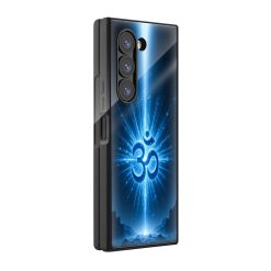 Cosmic Om Samsung Z Fold Glass Case