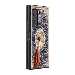 Classical Horse Rug Samsung Z Fold Glass Case