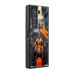 Chhatrapati Shivaji Samsung Z Fold Glass Case