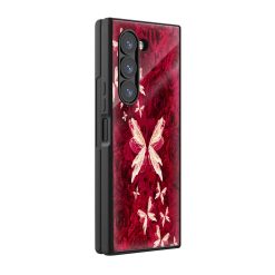 Butterflies Group Samsung Z Fold Glass Case