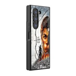 Archer Silhouette Samsung Z Fold Glass Case