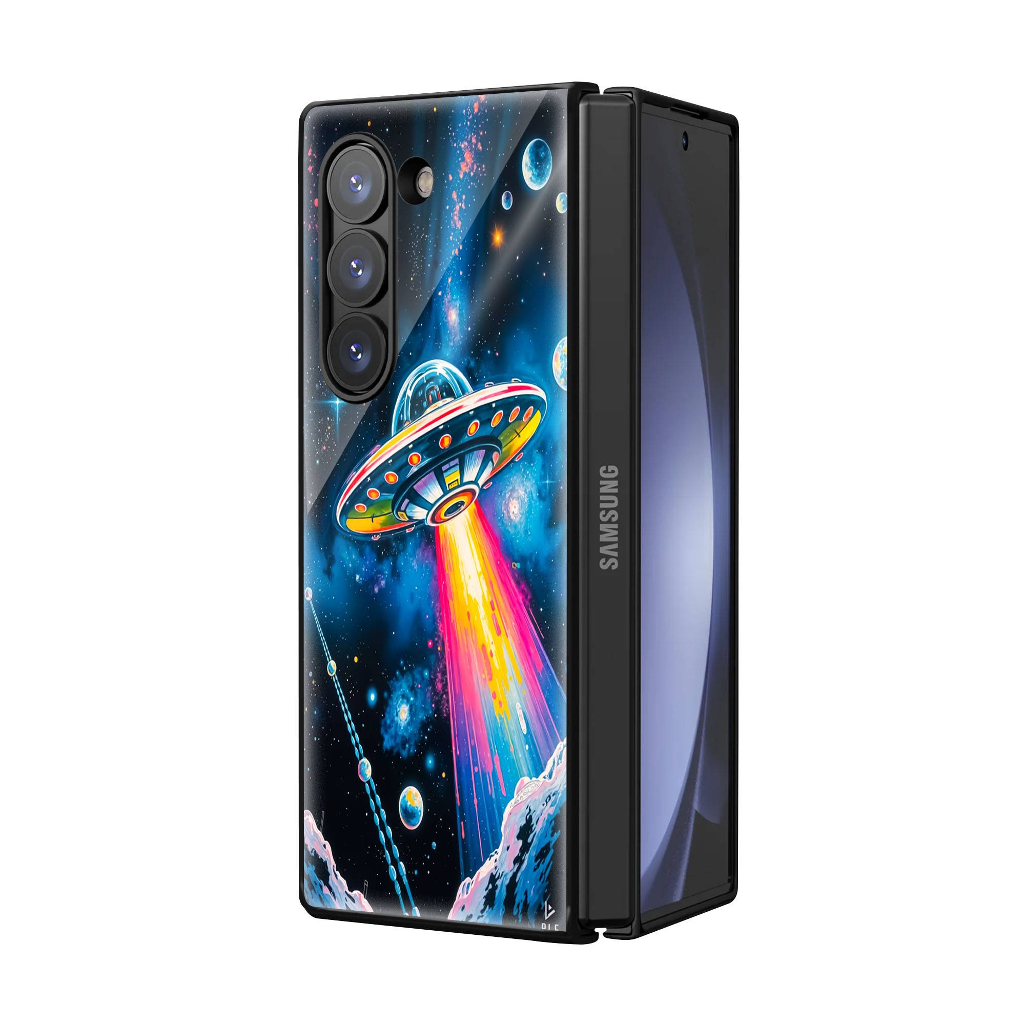UFO Samsung Z Fold Glass Case - Image 2